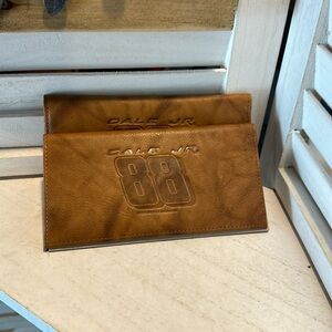 Genuine Leather Dale Jr. 88 Wallets Checkbook Card Holders